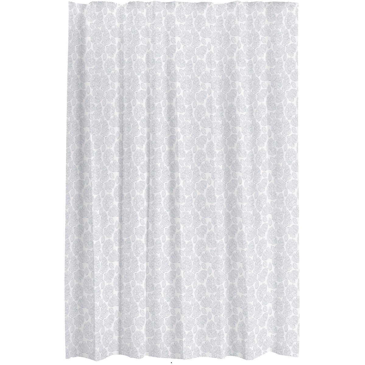 Blue Hydrangea Shower Curtain