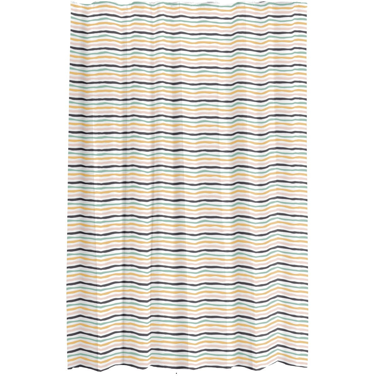 Summer Stripe Shower Curtain