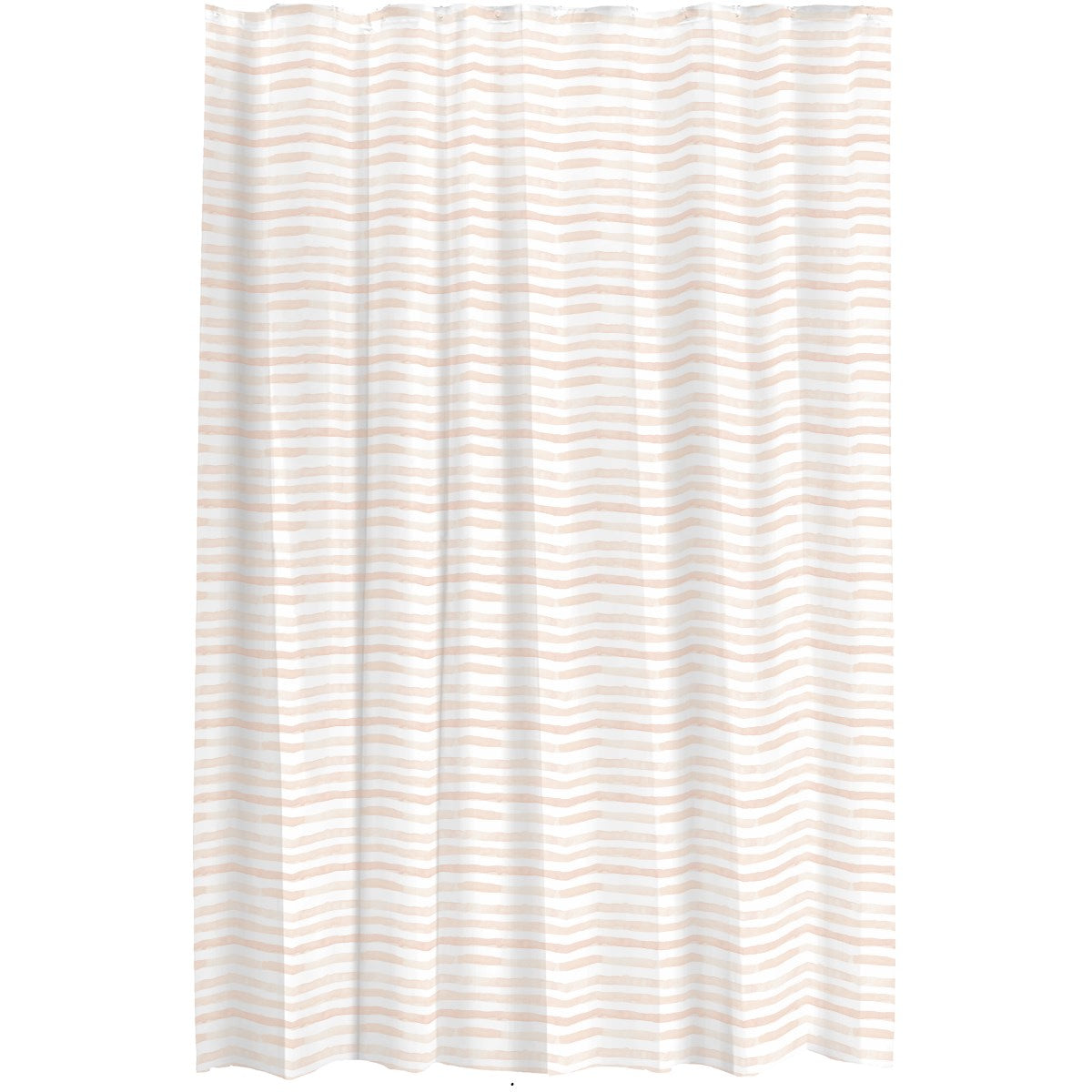 Pink Stripe Shower Curtain