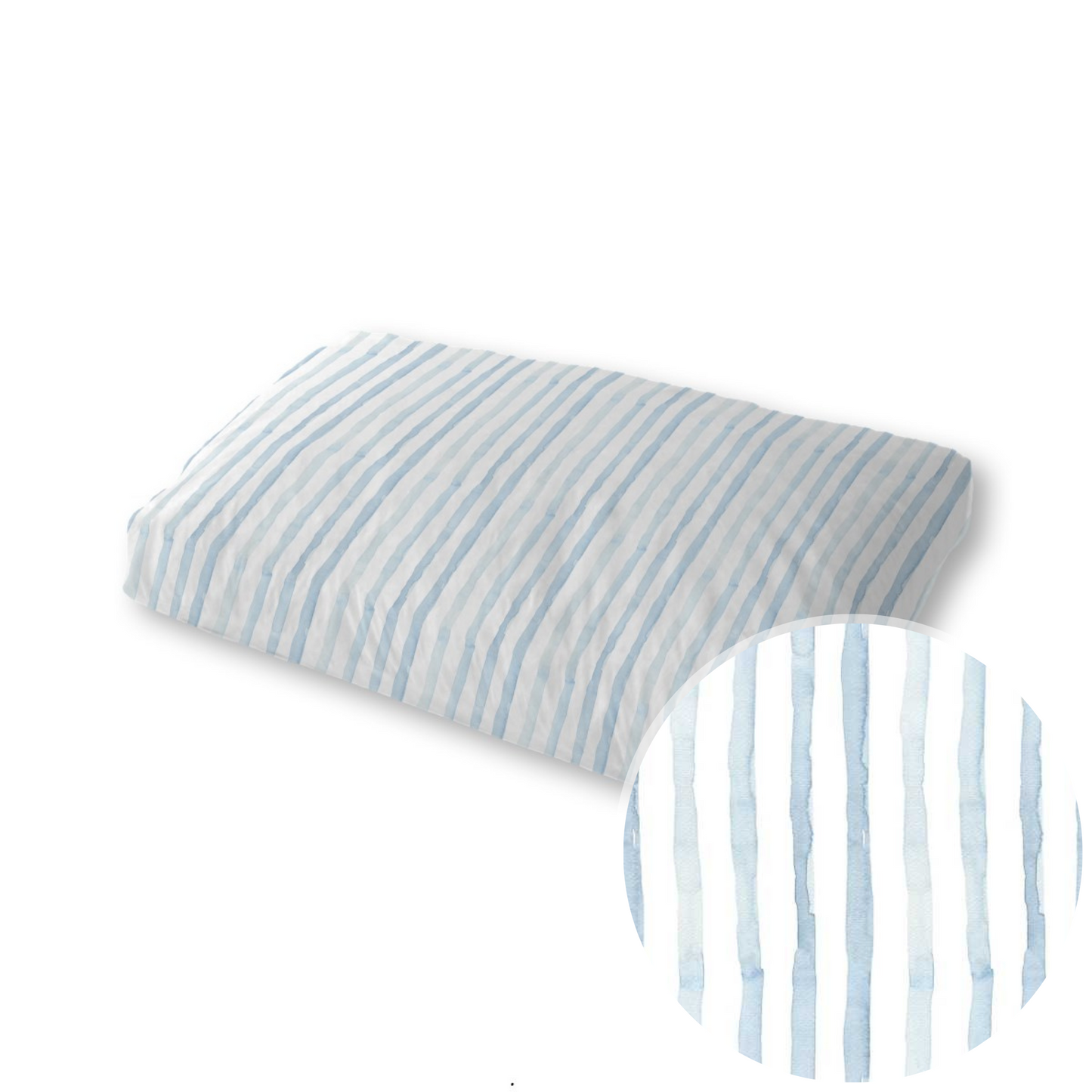 Blue Stripe Pet Bed