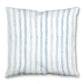 Blue Stripe Throw Pillow