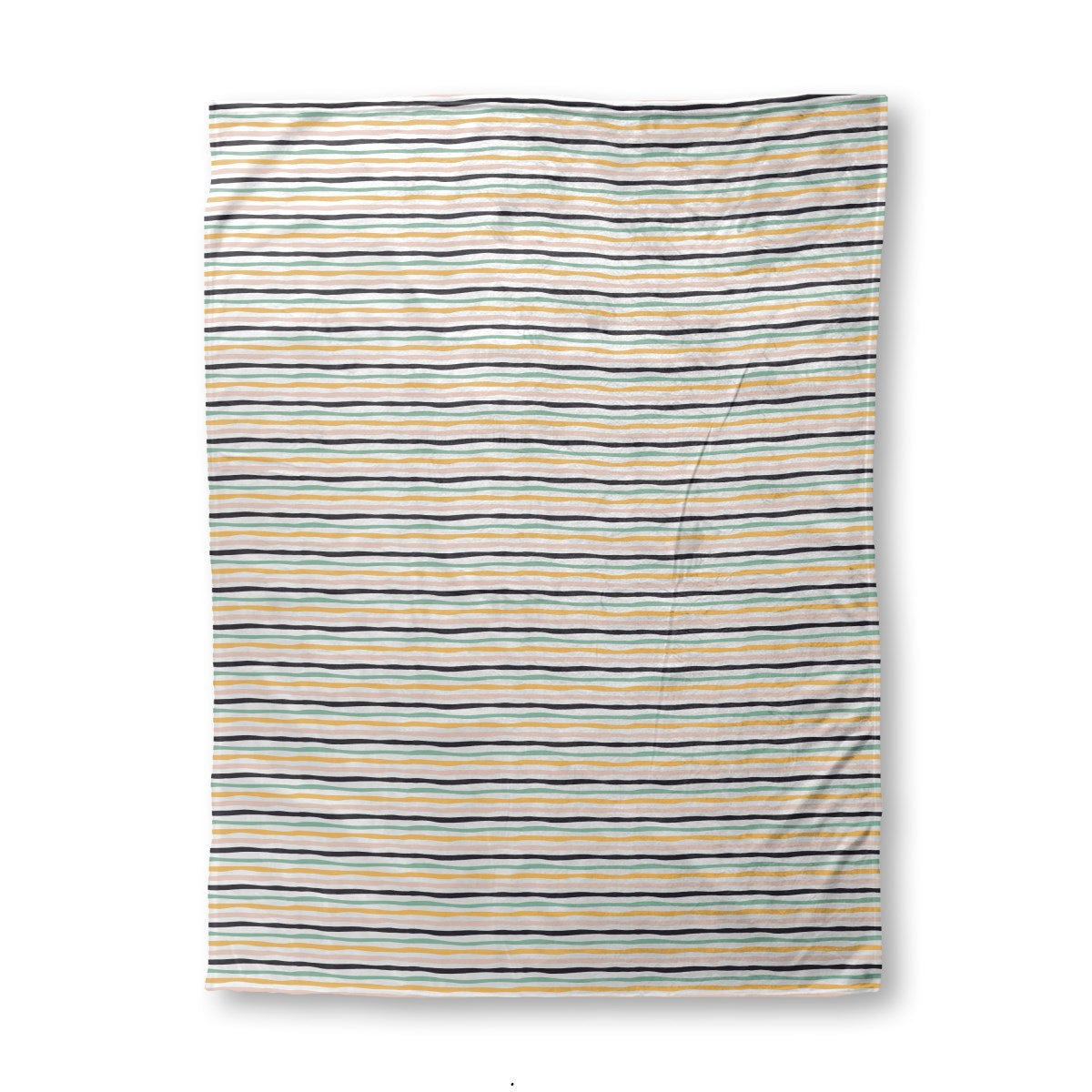 Summer Stripe Throw Blanket