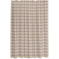 Chic Plaid Shower Curtain - shades and stripes of gold, yellow, black, and red. The dominant color in this design is yellow or gold.